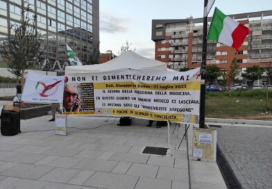 Torino, commemorazione Dott. De Donno 27/07/2023