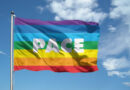 Bandiera della pace per Israele e Palestina